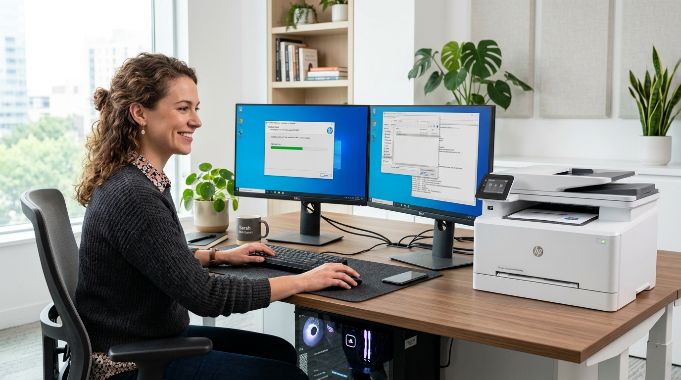 Printer setup and guide library topics
